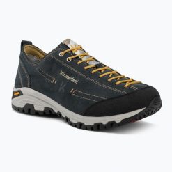 Buty trekkingowe Kimberfeel Folin 2. Zielone buty trekkingowe Kimberfeel, ze skóry, bez zapięcia. Za 529.99 zł.