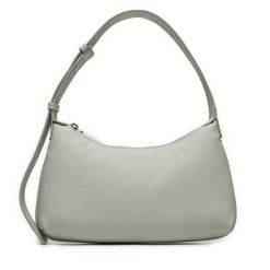 Torebka Calvin Klein. Szare torebki klasyczne Calvin Klein, bez wzorów, klasyczne, bez dodatków. Za 249.99 zł.