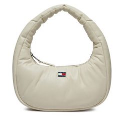 Torebka Tommy Jeans. Brązowe torebki klasyczne Tommy Jeans, bez wzorów, z jeansu, klasyczne, bez dodatków. Za 259.99 zł.