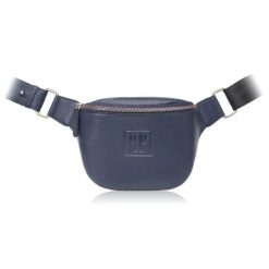 Saszetka skórzana nerka vintage PAOLO PERUZZI T-97 granatowa. Czerwone nerki i saszetki PAOLO PERUZZI, bez wzorów, z jeansu, klasyczne, małe, bez dodatków. Za 139.99 zł.