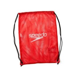 Torba na linę Speedo P3. Czerwone torby sportowe Speedo, bez wzorów, z meshu. Za 56.40 zł.