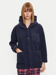 Selmark Bluza Espiga PC088 Granatowy Regular Fit. Niebieskie bluzy Selmark, bez wzorów, z syntetyku, bez kaptura. Za 179.99 zł.