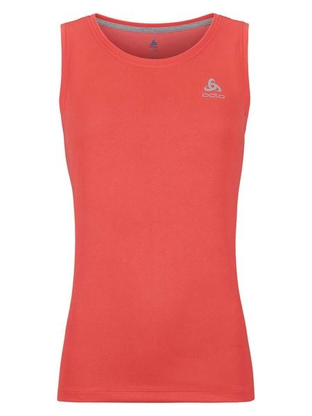 Odlo Top sportowy "F-Dry" w kolorze czerwonym rozmiar: XS. Czerwone topy sportowe ODLO, xs, bez wzorów, z materiału, outdoorowe. Za 52.42 zł.