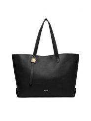 GINO ROSSI Torebka CEO-MAYA-KY176 Czarny. Czarne shopper bag Gino Rossi, bez wzorów, ze skóry, bez dodatków. Za 329.99 zł.
