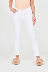 7 FOR ALL MANKIND Białe jeansy damskie Roxanne Ankle, Rozmiar 29. Białe jeansy 7 for all mankind, bez wzorów, z jeansu, vintage. W wyprzedaży za 446.99 zł.