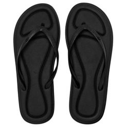 Japonki damskie 4F 4FWSS25FFLIF185. Czarne japonki 4f, bez wzorów, z gumy. Za 49.99 zł.