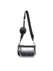 Steve Madden Torebka Bamanza SM13001385-02002-BSL Srebrny. Szare torebki klasyczne Steve Madden, bez wzorów, ze skóry, bez dodatków. Za 329.99 zł.