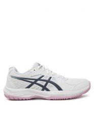 Asics Buty do tenisa Court Slide 4 1042A283 Biały. Białe buty treningowe ASICS, bez wzorów, ze skóry, bez zapięcia, tenisowe. Za 269.99 zł.