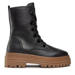 Botki Gabor. Czarne botki Gabor, bez wzorów, bez obcasa, na płaskiej podeszwie, bez zapięcia. Za 419.99 zł.