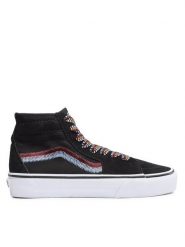 Vans Tenisówki Sk8-Hi Tapered VN0009QPBMA1 Czarny. Czarne trampki Vans, bez wzorów, z materiału, bez zapięcia. Za 429.99 zł.