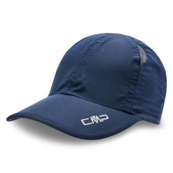 Czapka z daszkiem CMP. Niebieskie czapki z daszkiem CMP, bez wzorów. Za 59.99 zł.