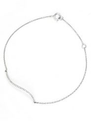 Maison héritage PARIS Złota bransoletka "Amya" z diamentami rozmiar: onesize. Szare bransoletki maison héritage PARIS, z diamentem, złote. Za 1,304.99 zł.