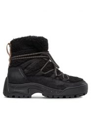 Clarks Śniegowce Althike Up Wp 261734064 Czarny. Czarne śniegowce Clarks, bez wzorów, z materiału, bez zapięcia. Za 969.99 zł.