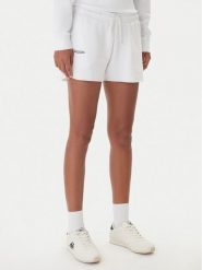 Kappa Szorty sportowe Fefra 351K2RW Biały Regular Fit. Białe szorty sportowe Kappa, bez wzorów, z bawełny. Za 99.99 zł.