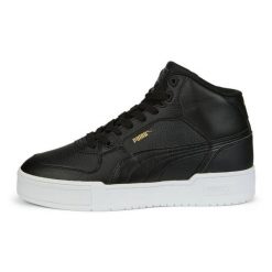 Buty Puma Ca Pro Mid W 386759 03 czarne. Czarne buty treningowe bez wzorów, z gumy, bez zapięcia. Za 489.47 zł.
