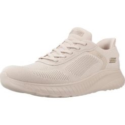 Buty SKECHERS BOBS SQUAD CHAOS Beżowy. Brązowe buty sportowe lifestyle Skechers, bez wzorów, bez zapięcia. Za 319.99 zł.