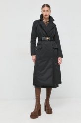 Elisabetta Franchi kurtka damska kolor czarny zimowa. Czarne kurtki Elisabetta Franchi, na zimę, bez wzorów, klasyczne, bez kaptura. W wyprzedaży za 2,629.90 zł.