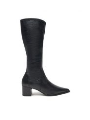 Vagabond Shoemakers Kozaki Giselle 5754-002-20 Czarny. Czarne kozaki Vagabond Shoemakers, bez wzorów, ze skóry, bez obcasa, na słupku, bez zapięcia. Za 959.99 zł.