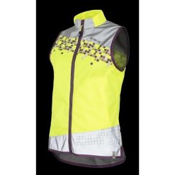 Kurtka Wowow Amy odblaskowa damska żółta XL. Żółte kurtki WOWOW, xl, bez wzorów, bez kaptura, rowerowe. Za 221.49 zł.