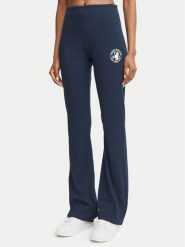 Tommy Hilfiger Legginsy UW0UW06626 Granatowy Slim Fit. Niebieskie legginsy Tommy Hilfiger, bez wzorów, z bawełny. Za 249.99 zł.
