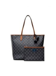 JOOP! Torebka Lara 4140006140 Granatowy. Niebieskie shopper bag Joop!, bez wzorów, ze skóry, bez dodatków. Za 859.99 zł.