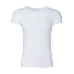 Damska koszulka termoaktywna Athlecia Julee. Białe bielizna termoaktywna damska Endurance, bez wzorów, z poliamidu, bez ramiączek, na fitness i siłownię. Za 69.90 zł.