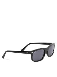 Ray-Ban Okulary przeciwsłoneczne 0RB2224 Czarny. Czarne okulary przeciwsłoneczne Ray-Ban, bez wzorów, plastikowe. Za 649.99 zł.