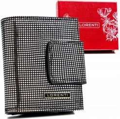 Portfel czarny Lorenti 42329-CEK. Czarne portfele LORENTI, bez wzorów. Za 99.00 zł.