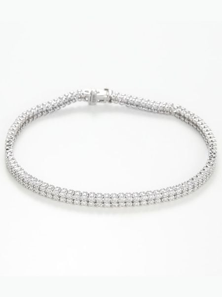 DIAMANTA Złota bransoletka "Rang" z diamentami rozmiar: onesize. Szare bransoletki DIAMANTA, z diamentem, złote. Za 7,603.99 zł.