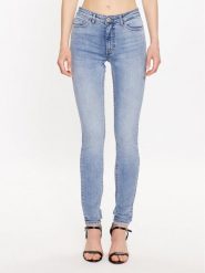 ICHI Jeansy 20110968 Niebieski Slim Fit. Niebieskie jeansy ICHI, bez wzorów, z bawełny. Za 109.99 zł.
