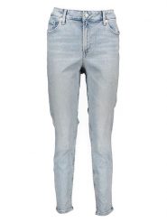 GAP Dżinsy - Skinny fit - w kolorze błękitnym rozmiar: W32. Niebieskie jeansy GAP, bez wzorów, klasyczne, z podwyższonym stanem. Za 88.23 zł.