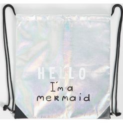 Plecak Hello i'm a mermaid - Jasny szar. Plecaki marki Sinsay. Za 49.99 zł.