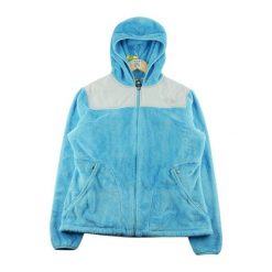 Damska kurtka fleece Denali TNF. Niebieskie kurtki The North Face, bez wzorów, sportowe, bez kaptura. Za 106.46 zł.