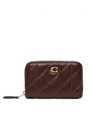 Coach Portfel CM505 Brązowy. Brązowe portfele Coach, bez wzorów, ze skóry. Za 549.99 zł.