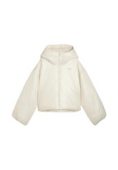 Kurtka puchowa Puma 685237 87 ivory. Białe kurtki Puma, l, bez wzorów, z materiału, eleganckie, bez kaptura. Za 474.75 zł.