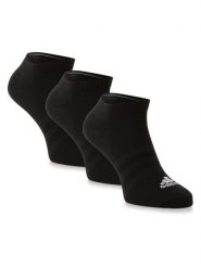 Adidas Sportswear skarpety do obuwia sportowego pakowane po 3 szt. Kobiety Bawełna czarny, S. Czarne skarpetki adidas Sportswear, bez wzorów, z bawełny. Za 59.95 zł.