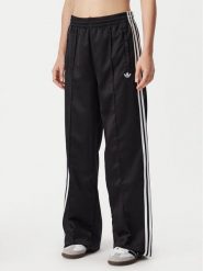 Adidas Spodnie dresowe Satin Sst KS9372 Czarny Loose Fit. Czarne spodnie dresowe adidas, bez wzorów, z dresówki. Za 349.99 zł.