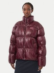 Tommy Jeans Kurtka puchowa Shiny DW0DW23423 Fioletowy Regular Fit. Fioletowe kurtki Tommy Jeans, xs, bez wzorów, z jeansu, bez kaptura. Za 1,099.00 zł.