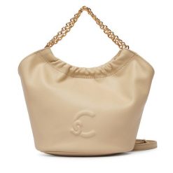 Torebka Coccinelle. Brązowe torebki klasyczne Coccinelle, bez wzorów, klasyczne, bez dodatków. Za 999.99 zł.