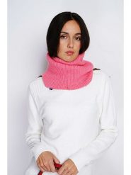 ASSUILI Szal-koło w kolorze różowym - dł. 40 cm rozmiar: onesize. Różowe szaliki i kominy Assuili, bez wzorów, z materiału, klasyczne. Za 43.99 zł.