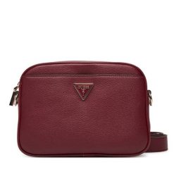 Torebka Guess. Czerwone listonoszki Guess, z aplikacjami, bez dodatków. Za 309.99 zł.