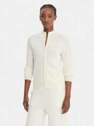 Guess Kardigan V6GR12 Z0752 Biały Regular Fit. Białe swetry Guess, xs, z aplikacjami, z syntetyku, bez ramiączek. Za 569.99 zł.