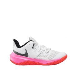Buty sportowe Nike Zoom Hyperspeed Court Rose. Białe buty treningowe Nike, bez wzorów, bez zapięcia, na fitness i siłownię, nike zoom. Za 428.50 zł.