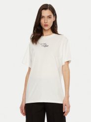 HUGO T-Shirt Vintage Tee 50533958 Biały Relaxed Fit. Białe t-shirty Hugo, m, bez wzorów, z bawełny, vintage, bez kołnierzyka, bez ramiączek. Za 139.99 zł.