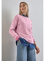 Street One Sweter w kolorze jasnoróżowym rozmiar: 36. Różowe swetry Street One, bez wzorów, ze splotem, street, bez ramiączek. Za 101.23 zł.