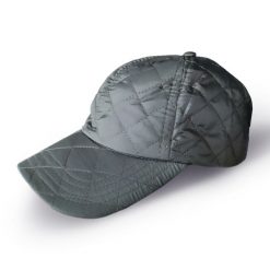 Czapka z daszkiem LUMBERJACK QUILTED. Szare czapki z daszkiem Lumberjack, bez wzorów. Za 29.99 zł.