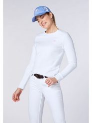 Polo Sylt Bluza w kolorze białym rozmiar: S. Białe bluzy Polo Sylt, s, bez wzorów, bez kaptura. Za 105.88 zł.