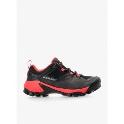 Buty trekkingowe damskie Mammut Sapuen Low GTX. Czarne buty trekkingowe Mammut, bez wzorów, bez zapięcia, trekkingowe. Za 742.95 zł.