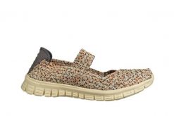 Półbuty Rock Talia Peachberg 032998, Beżowy, Materiał - 38. Brązowe buty sportowe lifestyle Rock Spring, na lato, bez wzorów, z materiału, rockowe, bez obcasa. W wyprzedaży za 164.99 zł.