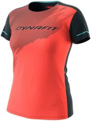 DYNAFIT Koszulka funkcyjna "ALPINE 2" w kolorze pomarańczowo-czarnym rozmiar: M. Czarne t-shirty sportowe Dynafit, m, bez wzorów, z materiału, bez ramiączek, outdoorowe. Za 127.65 zł.